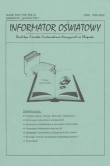 Informator Oświatowy, 2001, nr 5