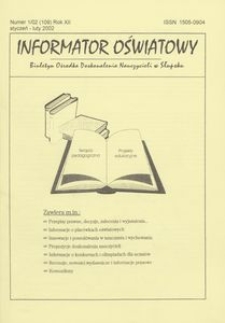 Informator Oświatowy, 2002, nr 1
