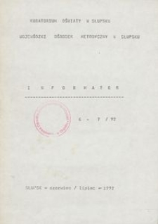 Informator, 1992, nr 6/7