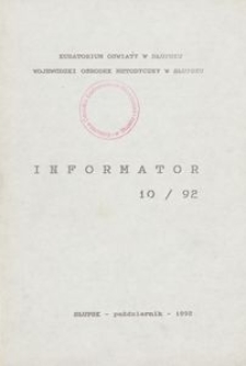Informator, 1992, nr 10