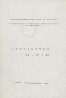 Informator, 1992, nr 11/12