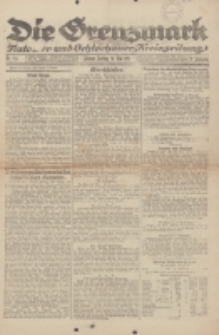 Die Grenzmark. Flatower und Schlochauer Kreiszeitung, 1921, Nr. 116