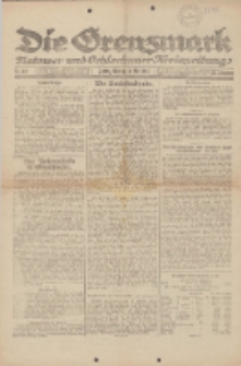 Die Grenzmark. Flatower und Schlochauer Kreiszeitung, 1921, Nr. 118