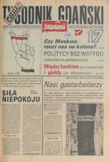 Tygodnik Gdański, 1991, nr 17