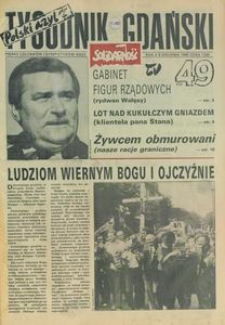 Tygodnik Gdański, 1990, nr 49