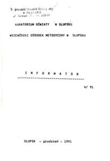 Informator, 1991, nr 4