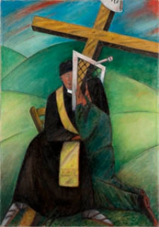 Obraz olejny - Spowiedź kobiety