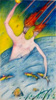 Obraz olejny - W morskich odmętach 2