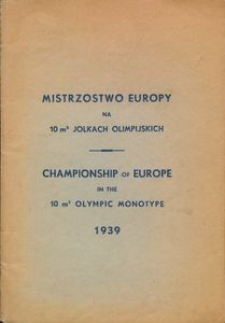 Mistrzostwo Europy na 10 m2 jolkach olimpijskich