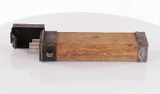 Futerał ze szkłami wysokociśnieniowymi wodowskazowymi parowozu