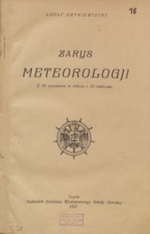 Zarys meteorologji