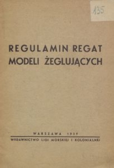Regulamin regat modeli żeglujących
