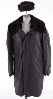 Kożuch, czapka zimowa