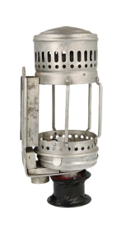 Lampa oświetlenia wagonu ze świeczką