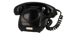 Telefon czarny