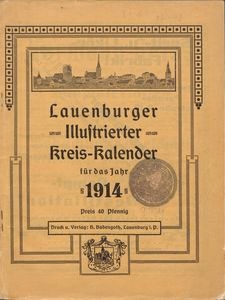 Lauenburger Illustrierter Kreis-Kalender für das Jahr 1914