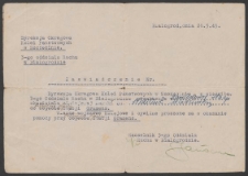 Zaświadczenie pełnienie służby na stacji Gramenz, Nikitiuk, Włodzimierz