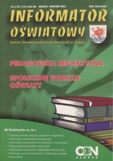 Informator Oświatowy, 2003, nr 2
