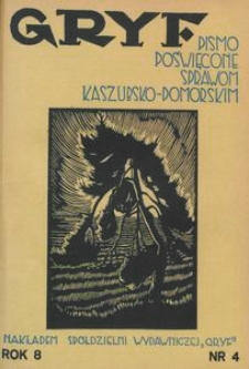 Gryf : pismo poświęcone sprawom kaszubsko-pomorskim, 1932, nr 4