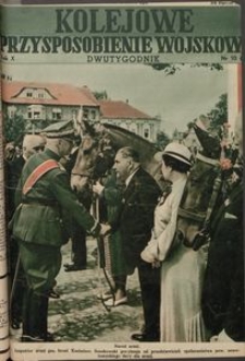 Kolejowe Przysposobienie Wojskowe, 1938, nr 10 (125)