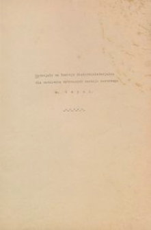 Materjały na Komisję Międzyministerialną dla ustalenia rozwoju portowego m. Gdyni