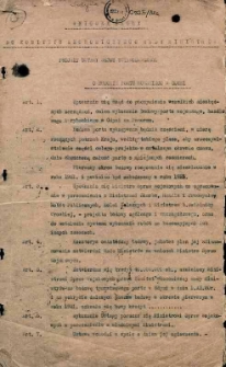 Wniosek Nagły do Komitetu Ekonomicznego Rady Ministr&oacute;w