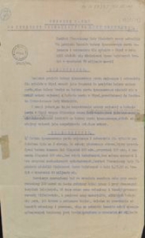 Wniosek Nagły do Komitetu Ekonomicznego Rady Ministr&oacute;w