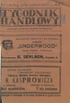 Tygodnik Handlowy, 1921, nr 36-37