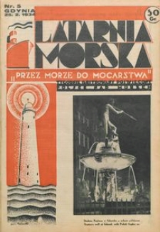 Latarnia Morska : "przez morze do mocarstwa", 1934, nr 5