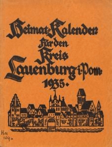 Heimatkalender für den Kreis Lauenburg i. Pom. für das Jahr 1935