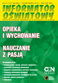 Informator Oświatowy, 2017, nr 1