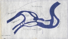 Słupsk - Plan sytacyjny regulacji rzeki Słupi