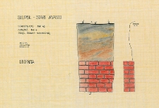 Słupsk - Stare Miasto. Profil ściany wschodniej. Stanowisko 45, sondaż 4