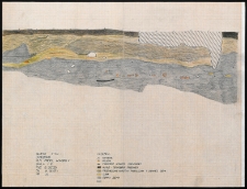 Słupsk - Grodzisko. Profil p&oacute;łnocny. Stanowisko 1, wyk. II