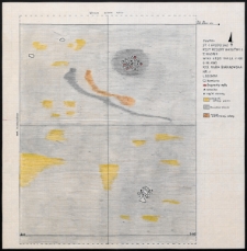 Słupsk - Grodzisko. Rzut poziomy warstwy II z wykopem. Stanowisko 1, Ar 83