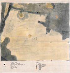 Słupsk - Grodzisko. Rzut poziomy warstwy III i IV, Stanowisko 1, wypkop II