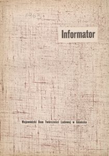 Informator, 1963, [nr 1]