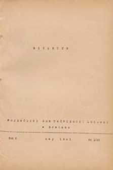 Biuletyn / Wojew&oacute;dzki Dom Tw&oacute;rczości Ludowej w Gdańsku, 1961, nr 3