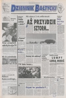 Dziennik Bałtycki 1992, nr 265