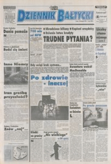 Dziennik Bałtycki 1992, nr 277