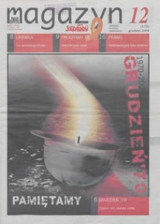 Magazyn "Solidarność", 2004, nr 12