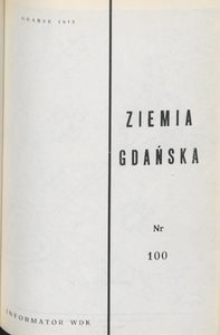 Informator WDK : Ziemia Gdańska, nr 100