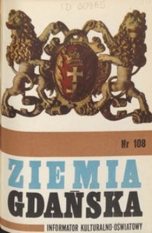 Informator Wojew&oacute;dzkiego Ośrodka Kultury : Ziemia Gdańska, 1974, nr 108
