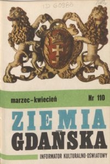 Informator Wojewódzkiego Ośrodka Kultury : Ziemia Gdańska, 1975, nr 110