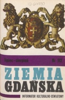 Informator Wojew&oacute;dzkiego Ośrodka Kultury : Ziemia Gdańska, 1975, nr 112