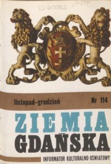 Informator Wojew&oacute;dzkiego Ośrodka Kultury : Ziemia Gdańska, 1975, nr 114
