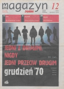 Magazyn "Solidarność", 2005, nr 12