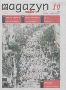 Magazyn "Solidarność", 2008, nr 10