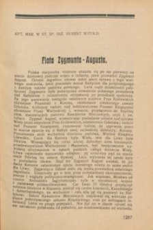 Przegląd Morski : miesięcznik Marynarki Wojennej, 1931, nr 26