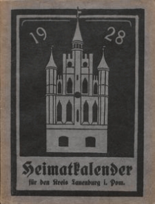 Heimatkalender für den Kreis Lauenburg i. Pom. 1928